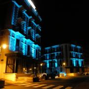 éclairage  dynamique RGB DMX 1